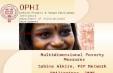 OPHI Oxford Poverty & Human Development Initiative Department of International Development Queen Elizabeth House, University of Oxford .