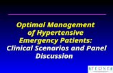 Optimal Management of Hypertensive Emergency Patients: Clinical Scenarios and Panel Discussion.