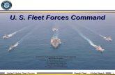 United States Fleet Forces Ready Fleet … Global Reach 1 U. S. Fleet Forces Command 1 Distribution authorized to U.S. Government Agencies and Public Domain.