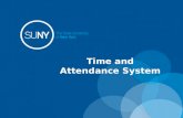Time and Attendance System. Overview of Monthly Time and Attendance System (TAS) For All Employees 1)Sign –in to SUNY HR Time and Attendance 2)Select.