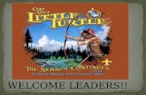WELCOME LEADERS!! Camp Director: Greg Crowe Camp Program Director: Bill Richman Council Program Assistant: Nila Sink Director of Camping: Chuck Walker.
