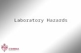Laboratory Hazards. Hazard vs. Risk Hazard – an inherent (built-in) property of a material Risk – the extent to which that material can cause harm One.