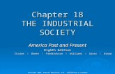 Chapter 18 THE INDUSTRIAL SOCIETY America Past and Present Eighth Edition Divine  Breen  Fredrickson  Williams  Gross  Brand Copyright 2007, Pearson.