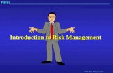 ©2001 Plan B Systems Inc. PBSi Introduction to Risk Management.