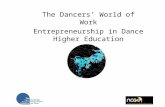 The Dancers’ World of Work Entrepreneurship in Dance Higher Education.