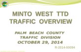 Palm Beach County Traffic Division – October 2014 1.