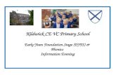 Kildwick CE VC Primary School Early Years Foundation Stage (EYFS) & Phonics Information Evening