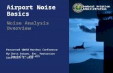 Presented to: By: Date: Federal Aviation Administration Airport Noise Basics Noise Analysis Overview 2010 Hershey Conference Chris Osburn, Env. Protection.