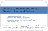 Presented by Donghyun Park, Economics and Research Department, Asian Development Bank (dpark@adb.org), at Research Seminar in Sogang University, Seoul,
