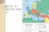Unit 3: World War I. I. Waging Neutrality A. American isolationism: 1. United States had no vital interest in the war & would not become involved. 2.