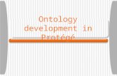 Ontology development in Protégé. Lecture 2 Introduction to Protégé 2 Pablo Romero, Department of Informatics Overview Components of an ontology The ontology.