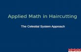 Applied Math in Haircutting The Celestial System Approach.