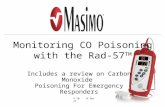 Monitoring CO Poisoning with the Rad-57 TM Includes a review on Carbon Monoxide Poisoning For Emergency Responders V.10 14 Dec 11.