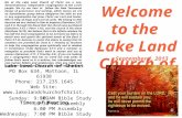 Lake Land Church of Christ PO Box 634, Mattoon, IL 61938 Phone: 217.235.1645 Web Site:  Times of Meeting Sunday: Wednesday: