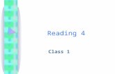 Reading 4 Class 1. No Speak English Cupola: No Speak English Fuchsia.