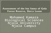 Mohamed Kamara Biological Sciences Njala University Njala Campus.