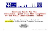 S. M. Gibson, IWAA7 November 2002 1 ATLAS Group, University of Oxford, UK S. M. Gibson, P. A. Coe, A. Mitra, D. F. Howell, R. B. Nickerson Geodetic Grids.