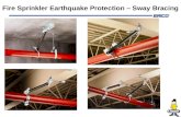Fire Sprinkler Earthquake Protection – Sway Bracing.