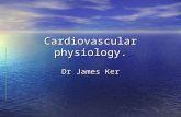 Cardiovascular physiology. Dr James Ker. 2 scenario`s in cardiology: Systemic diseases affecting the cardiovascular system. Systemic diseases affecting.