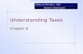 Slides by Pamela L. Hall Western Washington University 1 Understanding Taxes Chapter 6.