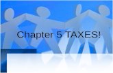 Chapter 5 TAXES!. Ch. 5.1: Taxes and Your Paycheck?