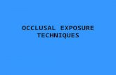 OCCLUSAL EXPOSURE TECHNIQUES. At times, more extensive radiographic views of oral tissues are desired than are obtainable with periapical or bite-wing.