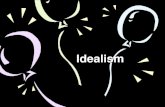 Idealism. The Atomic Theory of Matter The atomic theory poses a challenge to theories of substances or objects Atomic theory: things are composed of atoms;