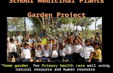 “Home garden” for Primary health care well using natural resource and human resource.