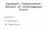 1 Epidemic Enhancement Nature of Chikungunya Fever Authors: K Moheeput SK Ramchurn.