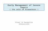Early Management of Severe Sepsis ( the role of biomarkers ) Frans JV Pangalila Intensivist.