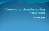 Dr. Yiping Qiu. Composite Manufacturing Processes Thermoset composites F Short fiber reinforced F Continuous fiber reinforced Prepreg resin transfer Thermoplastic.