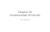 Chapter 32 Fundamentals of Circuits L.A. Bumm. Schematic Symbols ideal wire with zero resistance.
