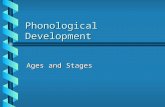 Phonological Development Ages and Stages. Discussion Outline b Normal Developmental Stages b Developmental Norms segmental norms vs phonological processessegmental.