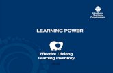 DEPARTMENT OF EMPLOYMENT, EDUCATION AND TRAINING  LEARNING POWER (ELLI)