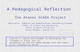 A Pedagogical Reflection The Ateneo SCADA Project Electronics, Computer and Communications Engineering Program School of Science and Engineering Ateneo.