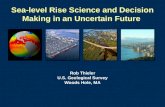 Sea-level Rise Science and Decision Making in an Uncertain Future Rob Thieler U.S. Geological Survey Woods Hole, MA.