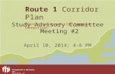 Fitzgerald & Halliday, Inc Hartford, CT Study Advisory Committee Meeting #2 April 10, 2014; 4-6 PM Route 1 Corridor Plan Clinton, Westbrook, Old Saybrook,