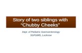 Story of two siblings with “Chubby Cheeks” Dept. of Pediatric Gastroenterology SGPGIMS, Lucknow.