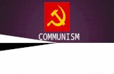 COMMUNISM. Communism? A theoretical economic system characterized by the collective ownership of property and by the organization of labor for the common.