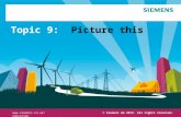 Protection notice / Copyright notice Topic 9: Picture this © Siemens AG 2012. All rights reserved. .