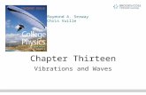 Raymond A. Serway Chris Vuille Chapter Thirteen Vibrations and Waves.
