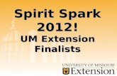 Spirit Spark 2012! UM Extension Finalists. ADAIR COUNTY Before.