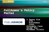 Danny Kim CTO FullArmor Corp. Ethiopia Case Study for Windows Strata ES29.