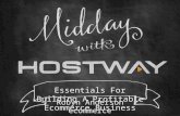 Essentials For Building A Profitable Ecommerce Business Robyn Anderson ecommerce Consultant.