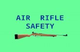 AIR RIFLE SAFETY SAFETY Safety is your most important priority in handling, transporting, storing, and using air rifles and pistols.