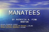 MANATEES BY PATRICIA A. FINK MARTIN United streaming videos: World of Nature: Saving the ManateeWorld of Nature: Saving the Manatee – 15 min Animal Profiles: