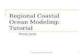 Patrick Marchesiello IRD 20051 Regional Coastal Ocean Modeling: Tutorial Roms_tools.