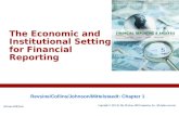 Revsine/Collins/Johnson/Mittelstaedt: Chapter 1 The Economic and Institutional Setting for Financial Reporting McGraw-Hill/Irwin Copyright © 2012 by The.