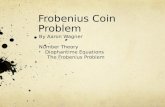 Frobenius Coin Problem By Aaron Wagner Number Theory Diophantime Equations The Frobenius Problem.