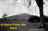A Voice From the Dust . From the game….
